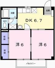 プレステージ青山の間取り画像