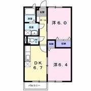 Grand Rouge塚ノ原Ⅱの間取り画像