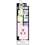 スカイブルーレジデンス横浜の間取り画像