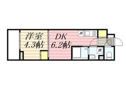 ハーモニーレジデンス東京巣鴨ウエストの間取り画像
