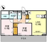 TORISIAS花垣の間取り画像