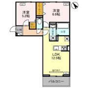 TORISIAS花垣の間取り画像