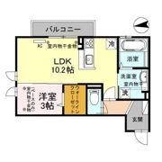 ツインヴィラ増泉 Aの間取り画像