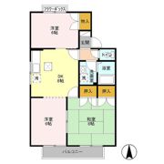 コーポラスUの間取り画像