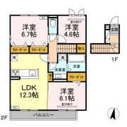 エコールの間取り画像