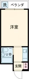エスポワール御殿山の間取り画像