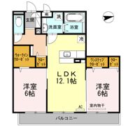 セジュール芹川の間取り画像