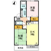 シャルマン ドミール Bの間取り画像