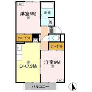 シートピア屋島 B棟の間取り画像