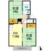 シートピア屋島 B棟の間取り画像