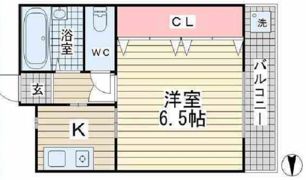 マリス北野の間取り画像