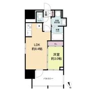 LaSante舟入本町（旧：S-RESIDENCE舟入本町）の間取り画像