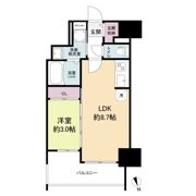 LaSante舟入本町（旧：S-RESIDENCE舟入本町）の間取り画像