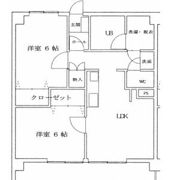 西荘ビルの間取り画像
