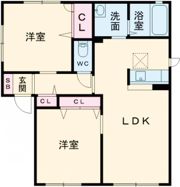 メゾン住吉 B棟の間取り画像