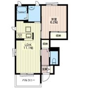 シャーメゾン八幡 Bの間取り画像