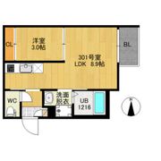 R-SMART南仙台の間取り画像