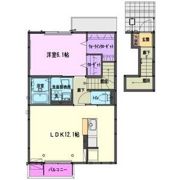 Diversita上野町 Aの間取り画像