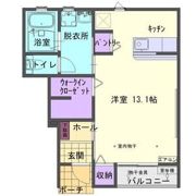 バーンサバイの間取り画像