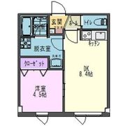 カノン北上の間取り画像