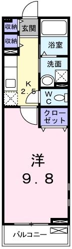 アウローラ市川の間取り画像