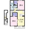 プラシードS．Kの間取り画像