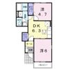 プロスパー・Ⅱの間取り画像