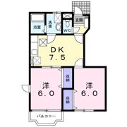 グリーングラス Aの間取り画像