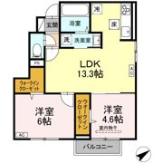RESUA月が丘の間取り画像