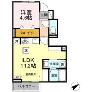 RESUA月が丘の間取り画像