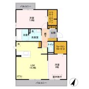 セピアコート 南館の間取り画像