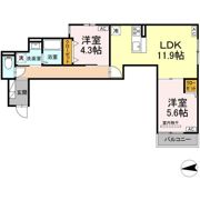 セレスティア六町Ⅲの間取り画像