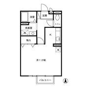 セジュール橋詰の間取り画像