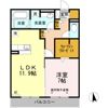 レイクヒルズMの間取り画像