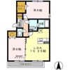 グラス ツイン Aの間取り画像