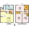 オークスコート西新在家 A棟の間取り画像
