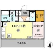 PREMILIFE賀来北の間取り画像