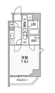ALTERNA東池袋の間取り画像