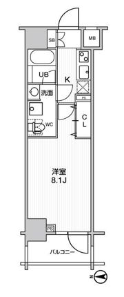 ｽﾃｰｼﾞｸﾞﾗﾝﾃﾞ錦糸町Ⅱの間取り画像