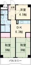 ゼファー銀座の間取り画像