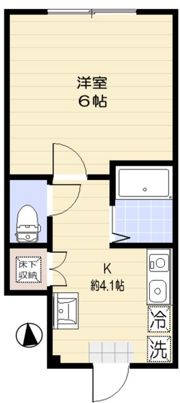アオアクア浜田山の間取り画像