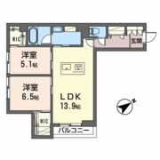 シャーメゾン ライト二番館の間取り画像