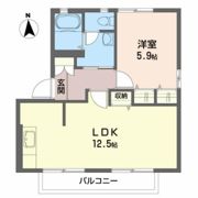 エーデルワイス桜木の間取り画像