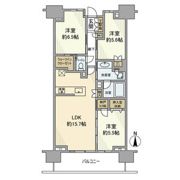 プラウドタワー清澄白河の間取り画像