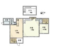 平和台戸建の間取り画像