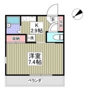 シャトー一の沢の間取り画像