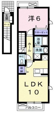 レイクヒルズ土浦の間取り画像