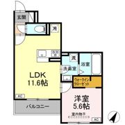 D-Hills栄町の間取り画像