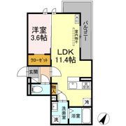 D-Hills栄町の間取り画像