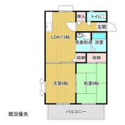 ビーラインワタナベの間取り画像